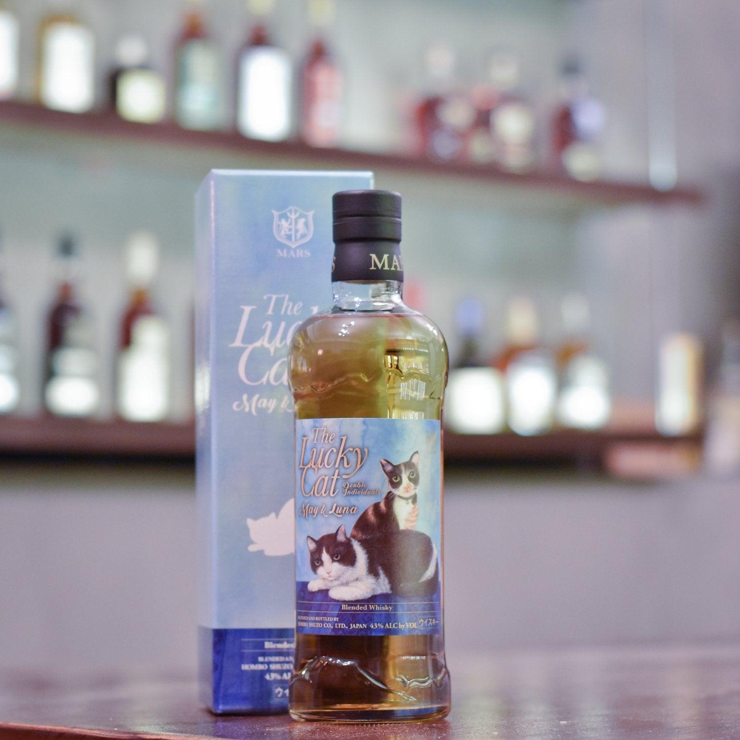 Mars Blended Whisky - The Lucky Cat May & Luna - The Rare Malt