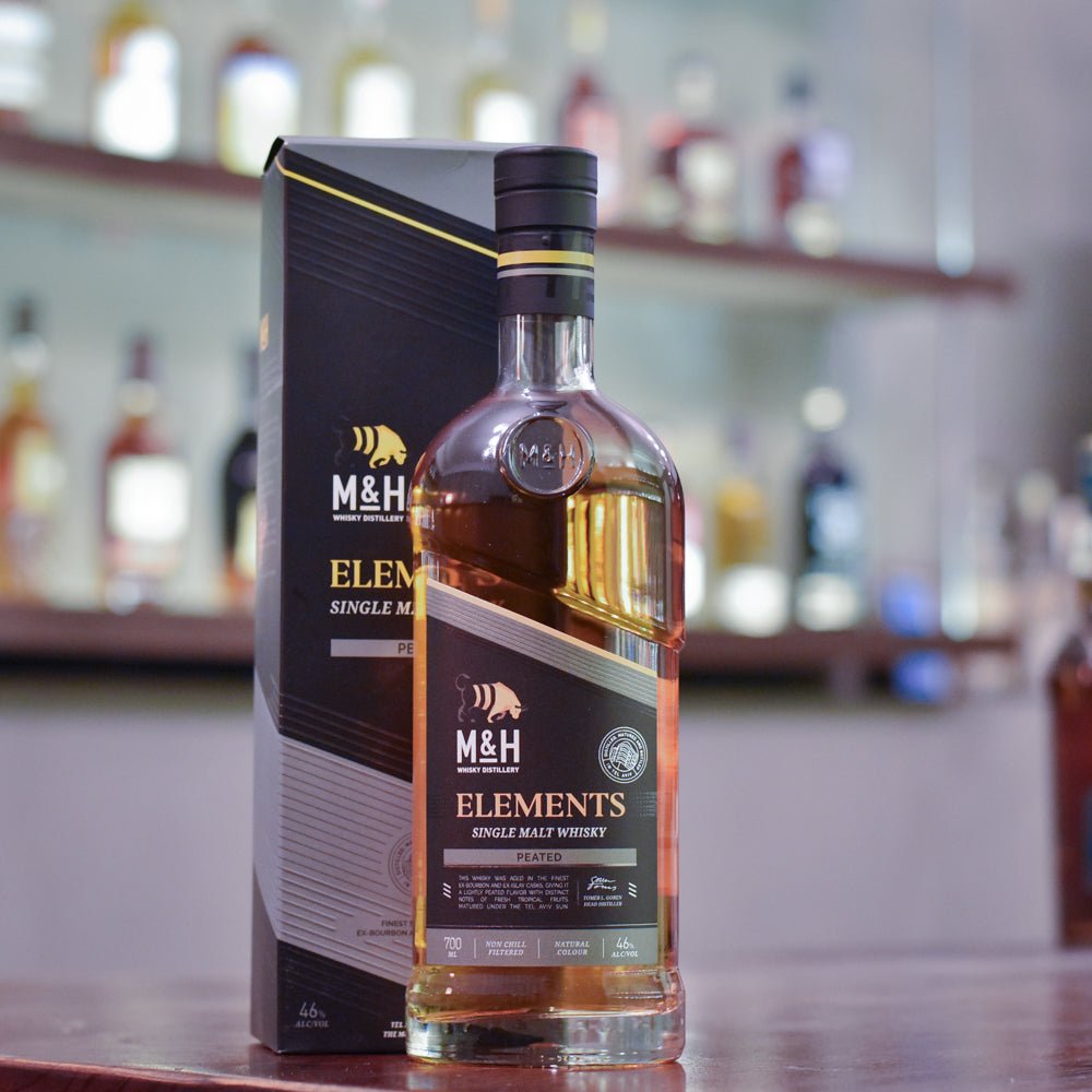 M&H Elements Peated - The Rare Malt