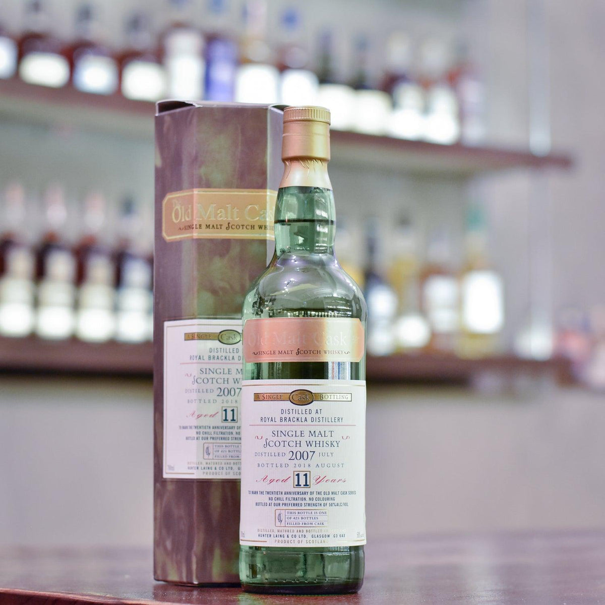 Old Malt Cask - Royal Brackla 11 Year Old 2007 20th Anniversary Cask HL17089 - The Rare Malt