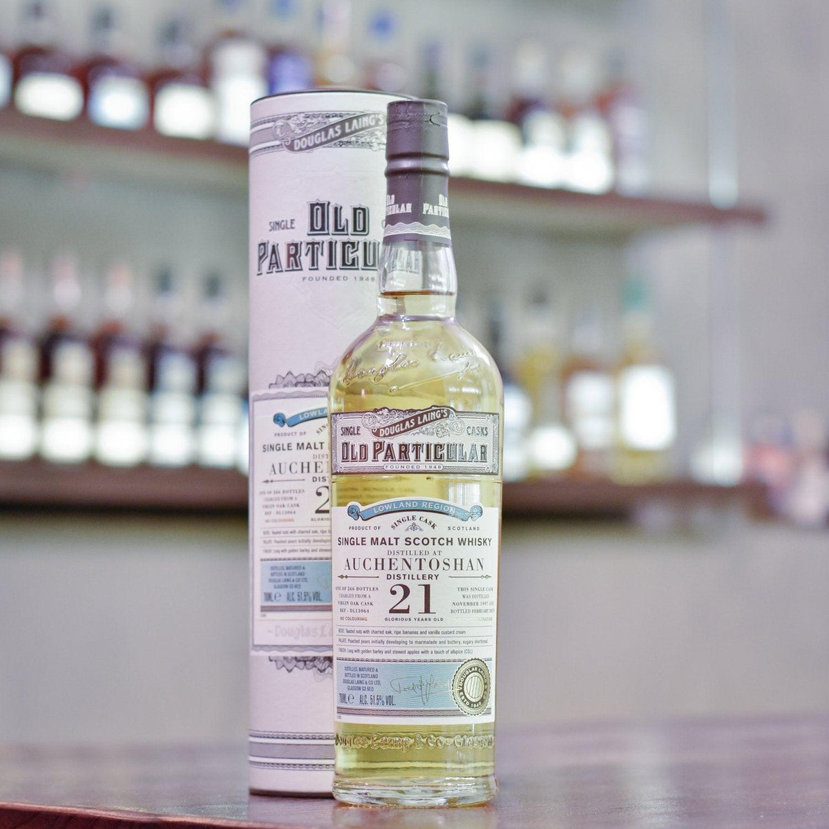 Old Particular - Auchentoshan 21 Year Old 1997 Cask DL 13064 - The Rare Malt