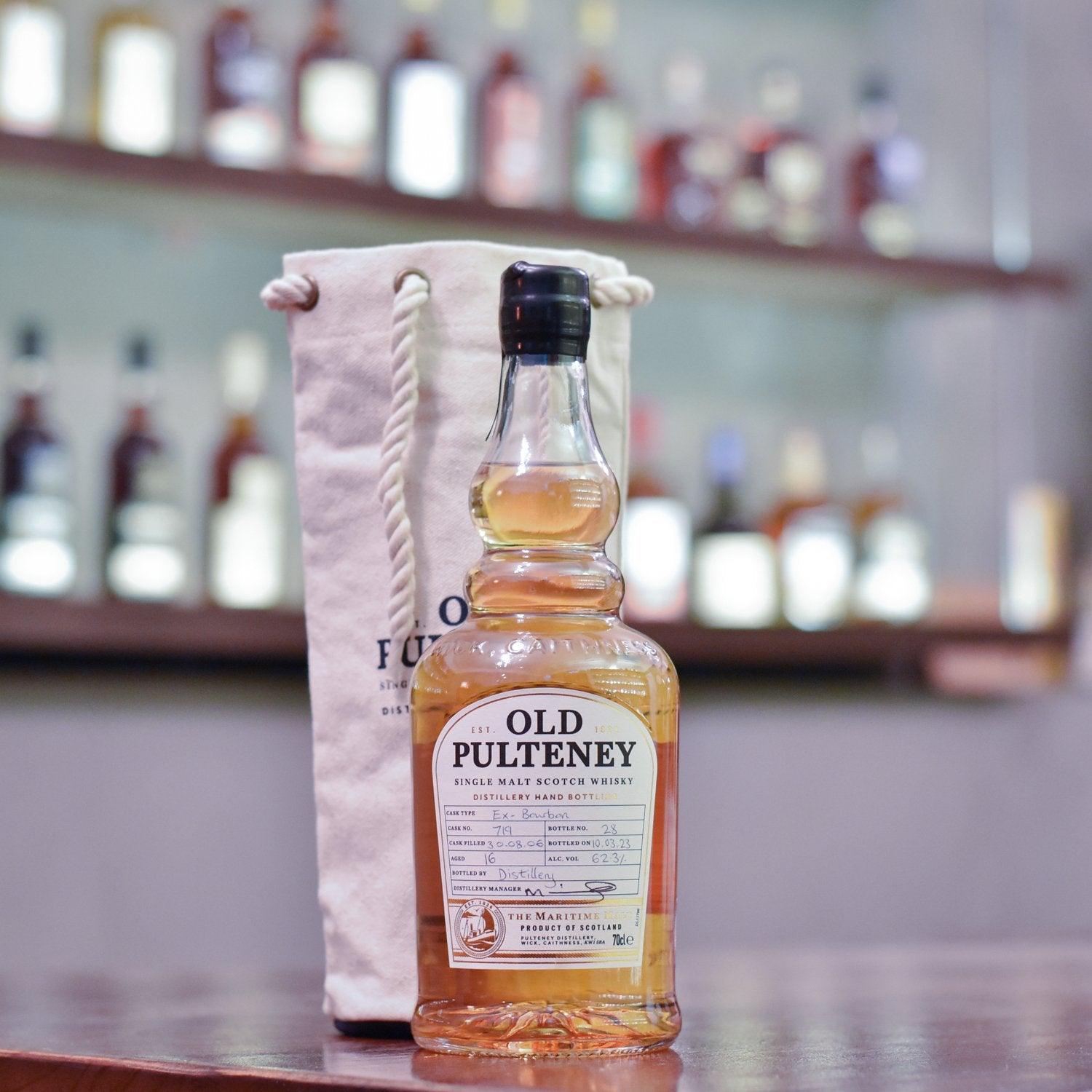 Old Pulteney 16 Year Old 2006 Distillery Hand Bottling Cask 719 - The Rare Malt