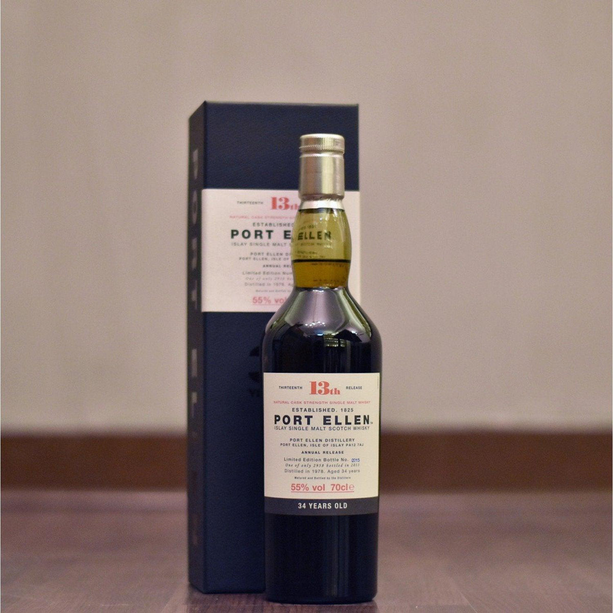 Port Ellen 34 Year Old 1978 13th Release - The Rare Malt