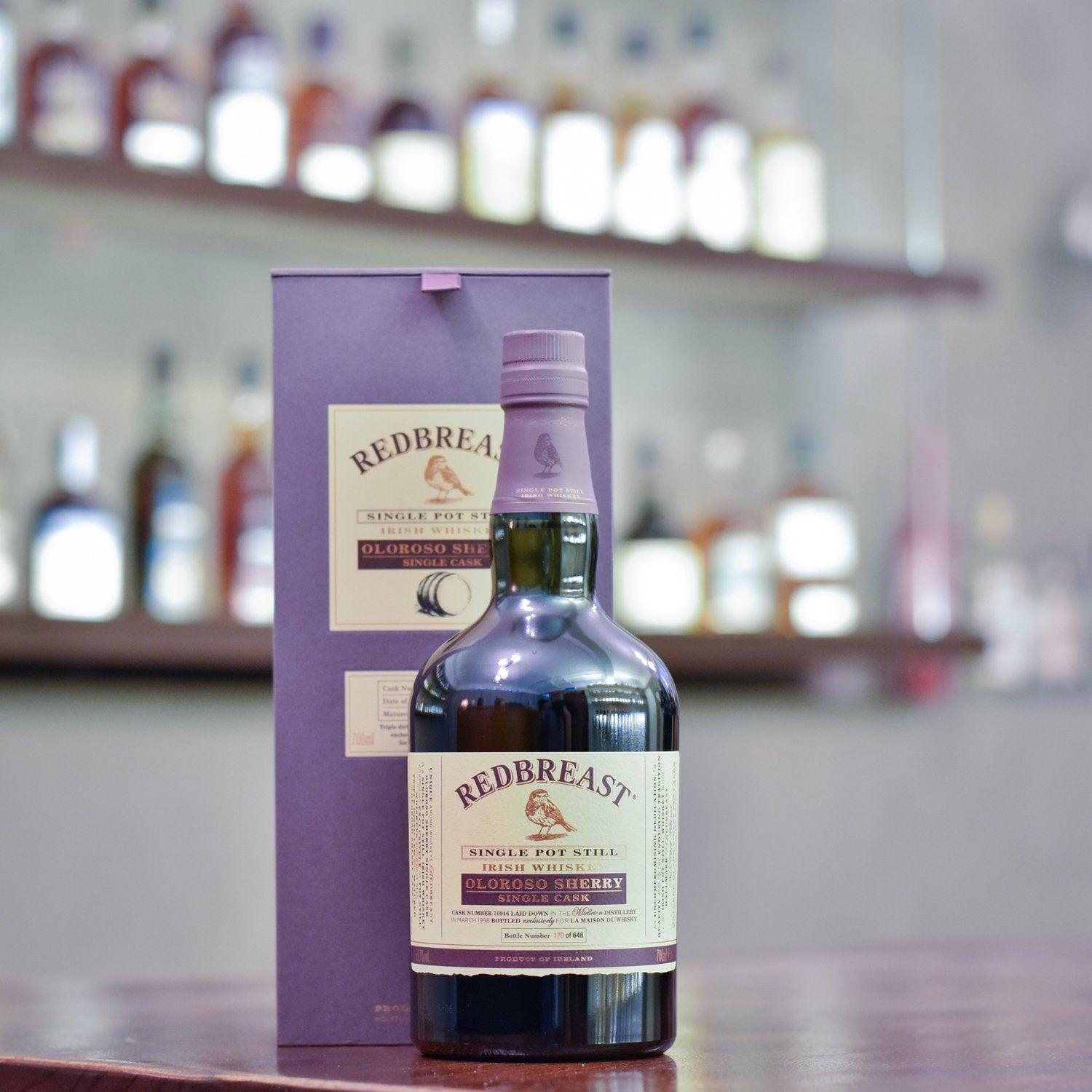 Redbreast 19 Year Old 1998 for LMdW Oloroso Sherry Cask 70946 - The Rare Malt