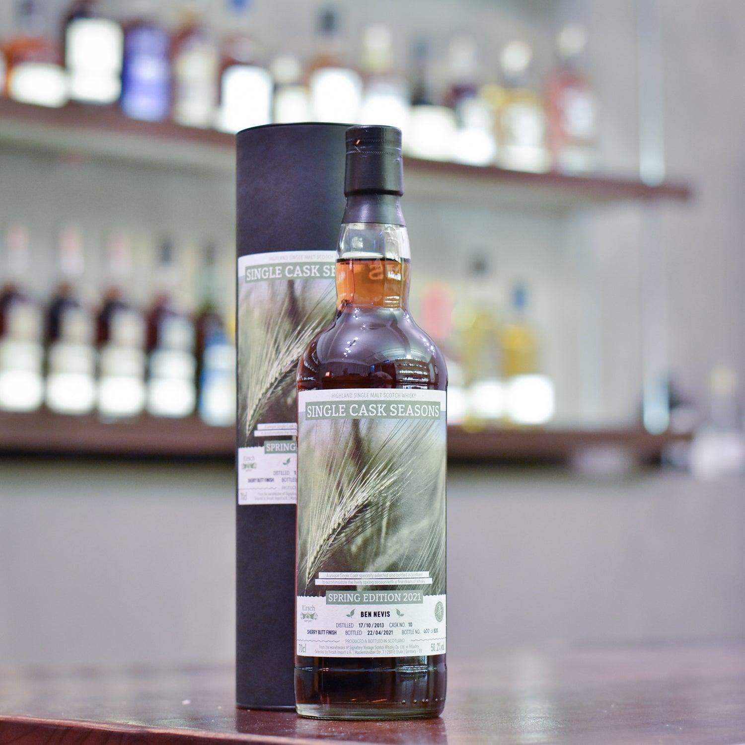 Signatory - Ben Nevis 7 Year Old 2013 Single Cask Season Cask 10 - The Rare Malt