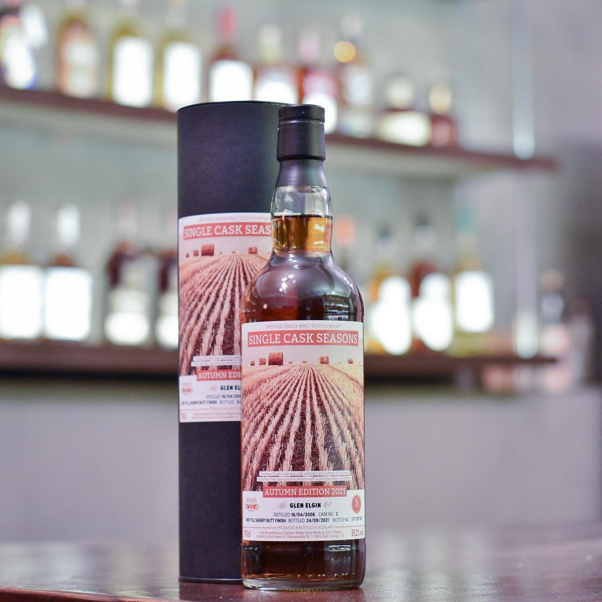 Signatory - Glen Elgin 13 Year Old 2008 Single Cask Season Cask 2 - The Rare Malt