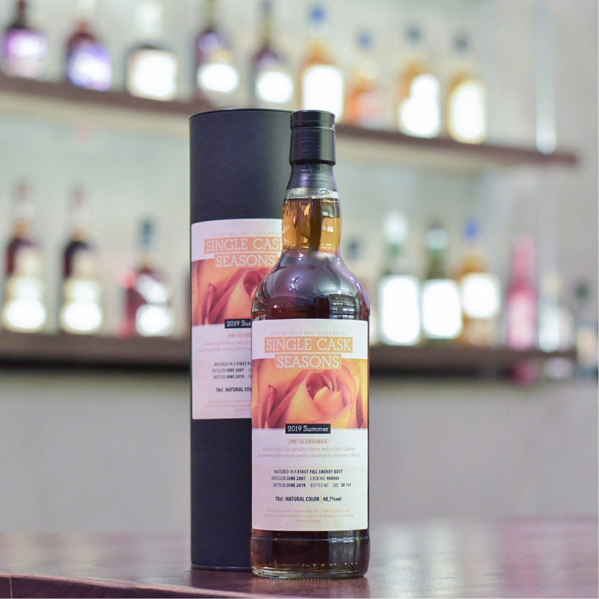 Signatory - Glenburgie 12 Year Old 2007 Single Cask Season Cask 900080 - The Rare Malt