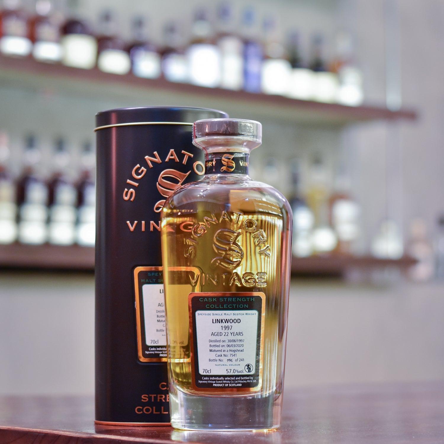 Signatory - Linkwood 22 Year Old 1997 Cask 7541 - The Rare Malt