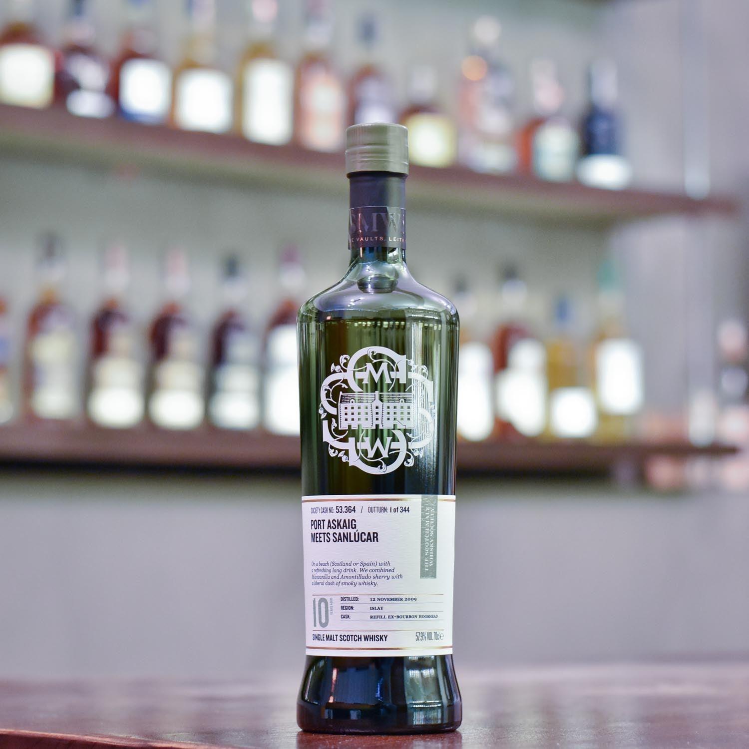 SMWS - 53.364 Caol Ila 10 Year Old 2009 - The Rare Malt