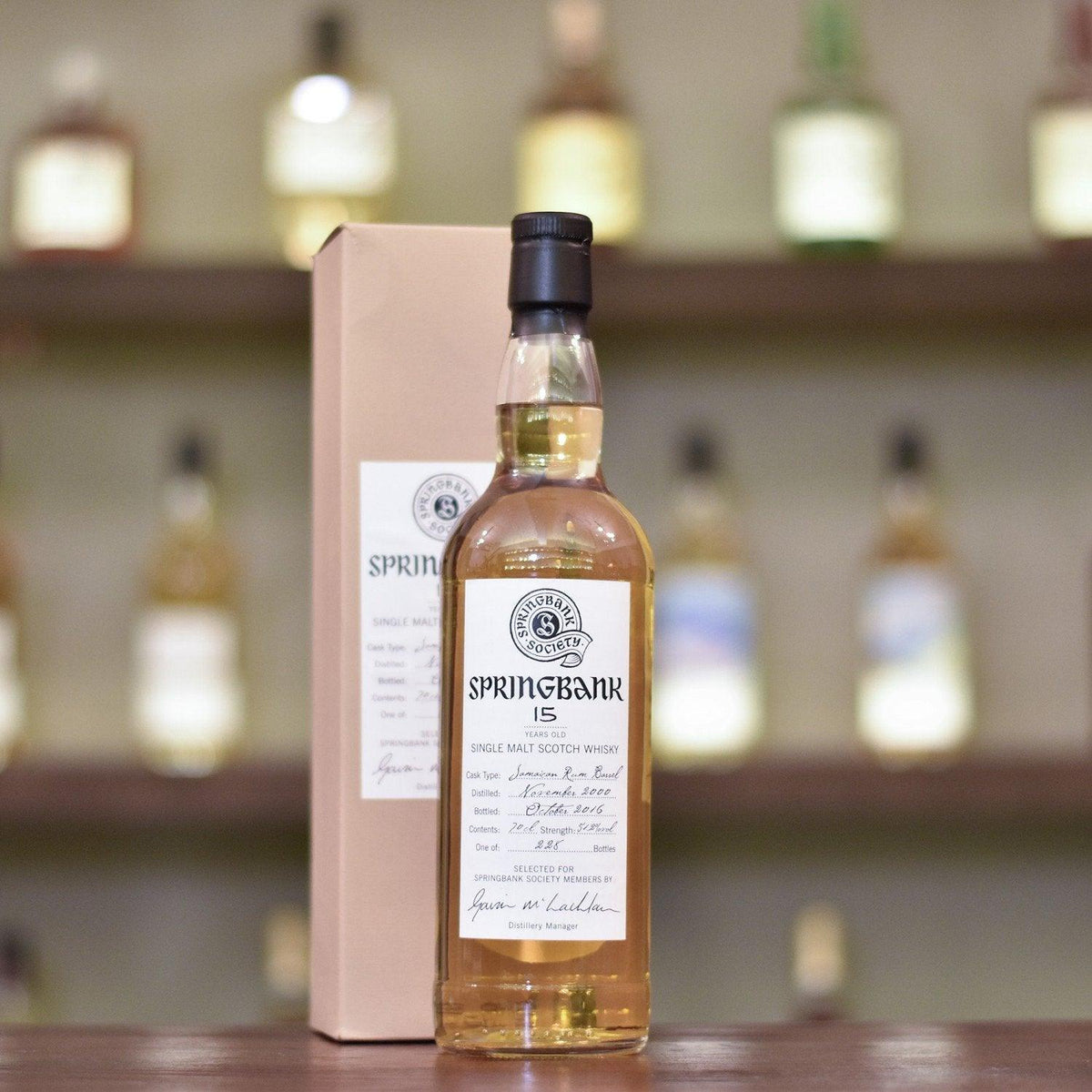 Springbank 15 Year Old 2000 Jamaican Rum Barrel for Springbank Society Members - The Rare Malt