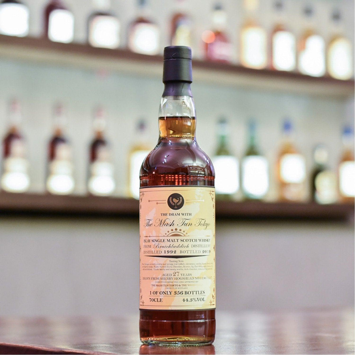 The Mash Tun Tokyo & Whiskyfind - Bruichladdich 27 Year Old 1992 Cask 1136+1137 - The Rare Malt