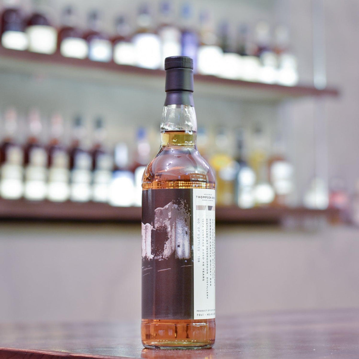 Thompson Bros. - Invergordon 46 Year Old 1974 Dornoch Castle Whisky Bar 20th Anniversary - The Rare Malt