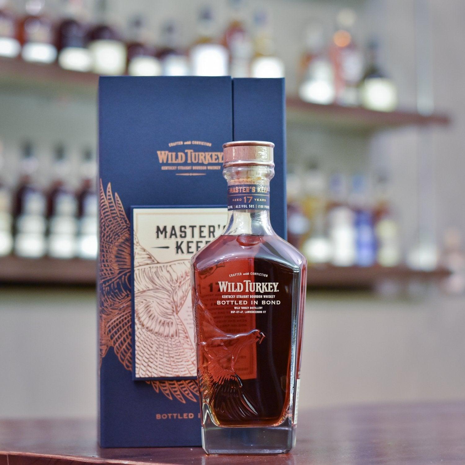 Wild Turkey 17 Year Old Master's Keep Bottled-In-Bond Bourbon Whiskey - The Rare Malt