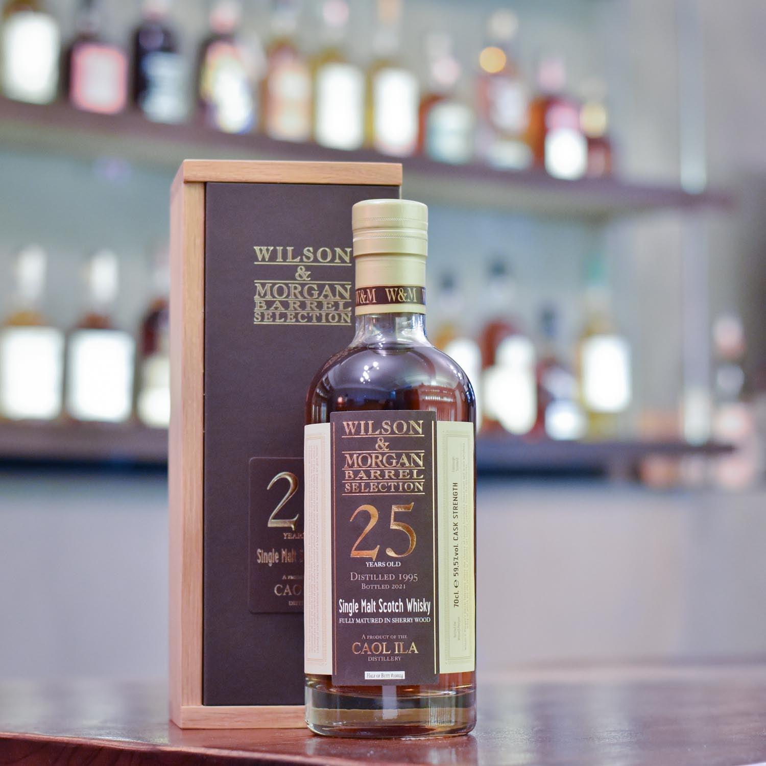 Wilson & Morgan - Caol Ila 25 Year Old 1995 Sherry Cask 10024 - The Rare Malt