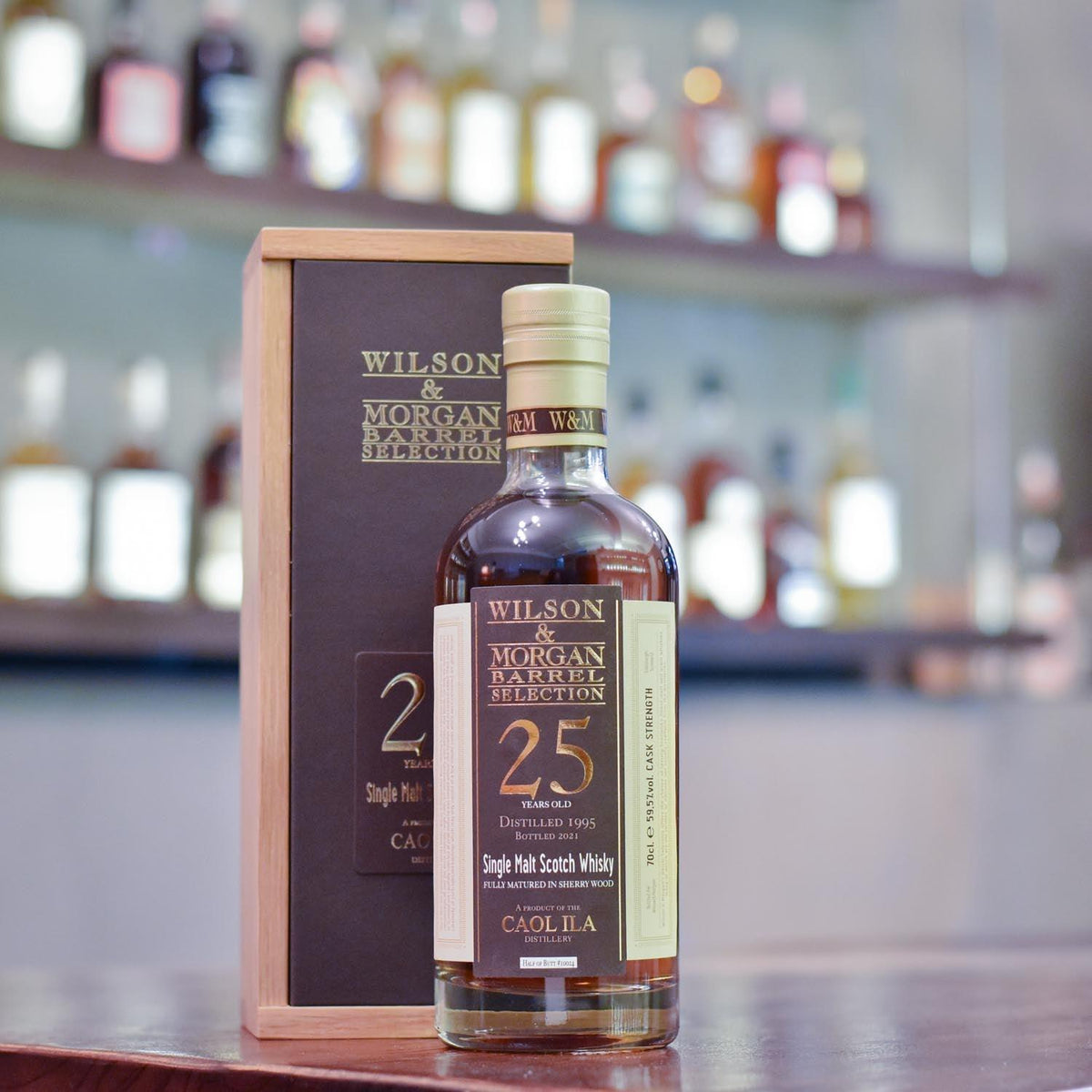 Wilson & Morgan - Caol Ila 25 Year Old 1995 Sherry Cask 10024 - The Rare Malt