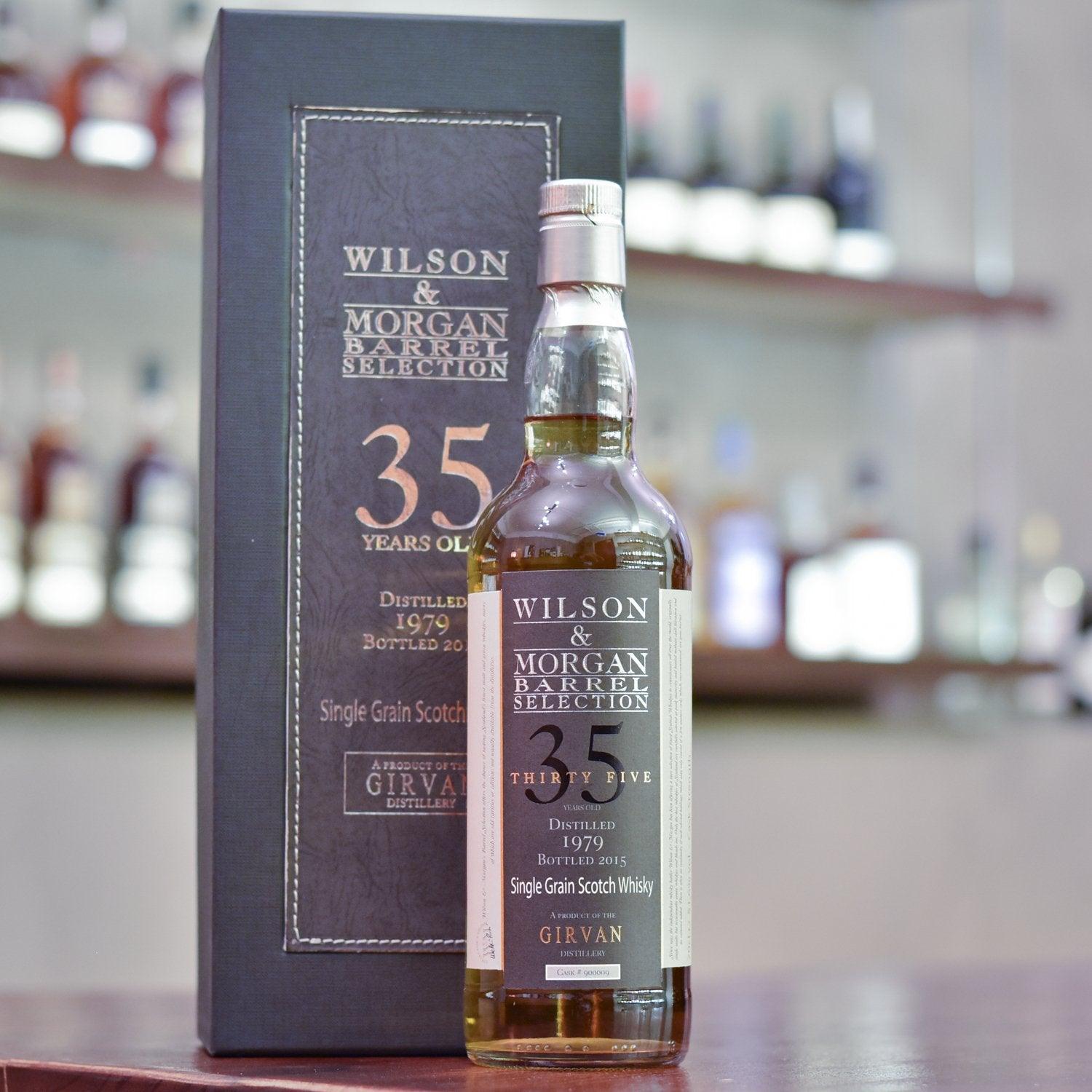 Wilson & Morgan - Girvan 35 Year Old 1979 Cask 900009 - The Rare Malt