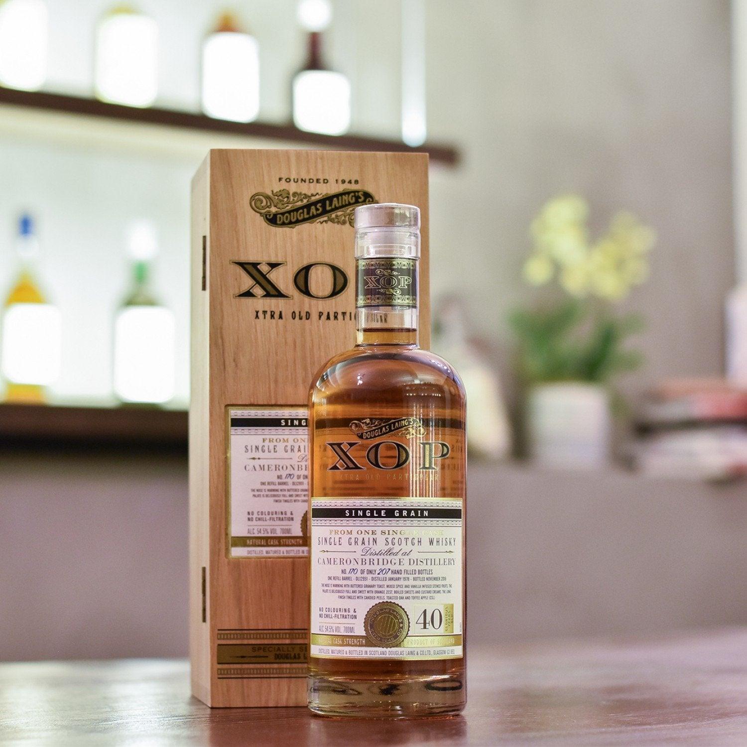 XOP - Cameronbridge 40 Year Old 1978 Cask DL 12951 - The Rare Malt