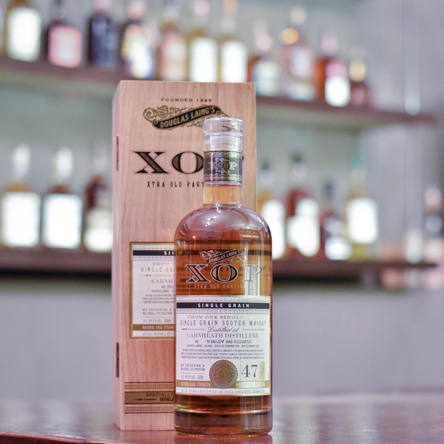 XOP - Garnheath 47 Year Old 1974 Cask DL 14618 - The Rare Malt