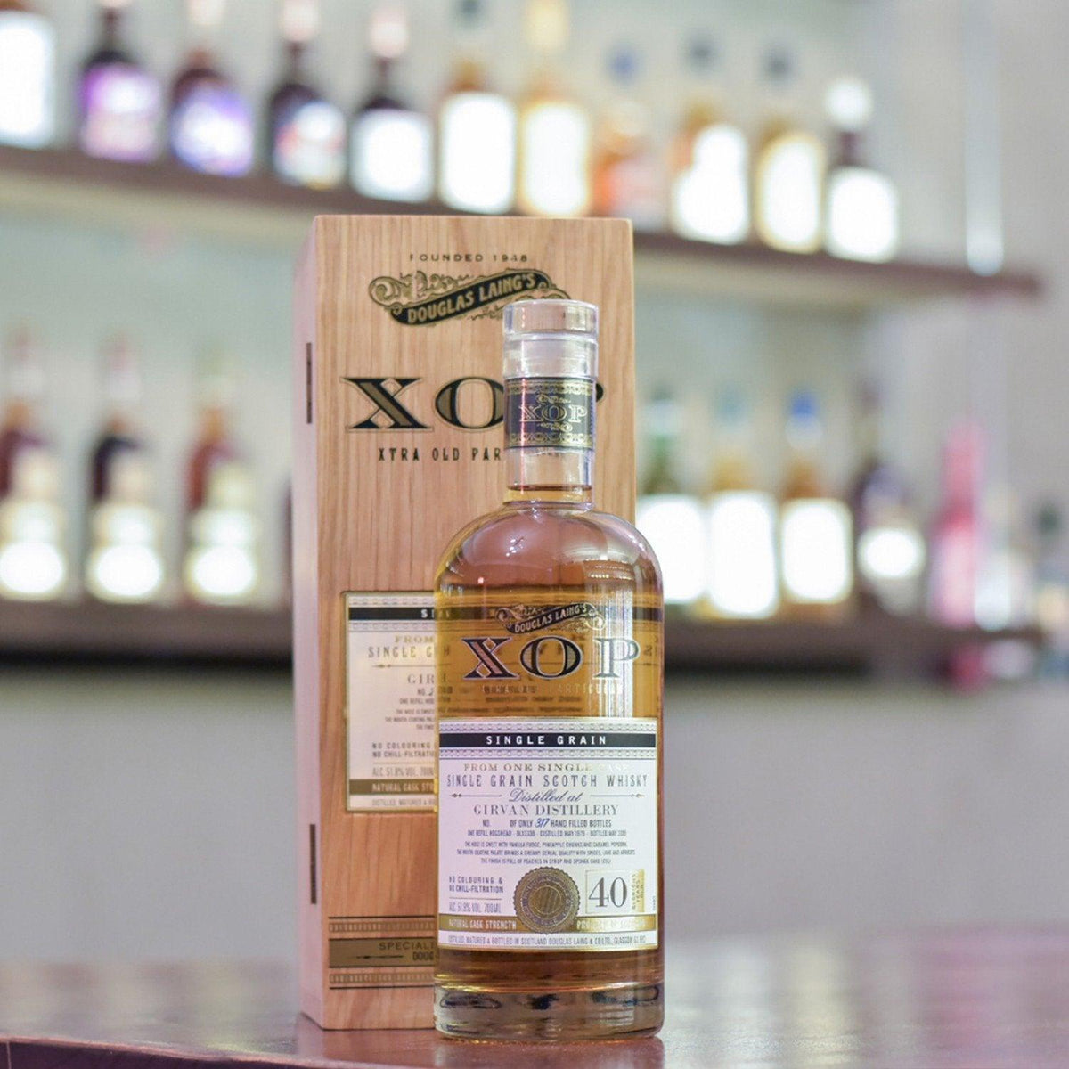 XOP - Girvan 40 Year Old 1979 Cask DL 13338 - The Rare Malt