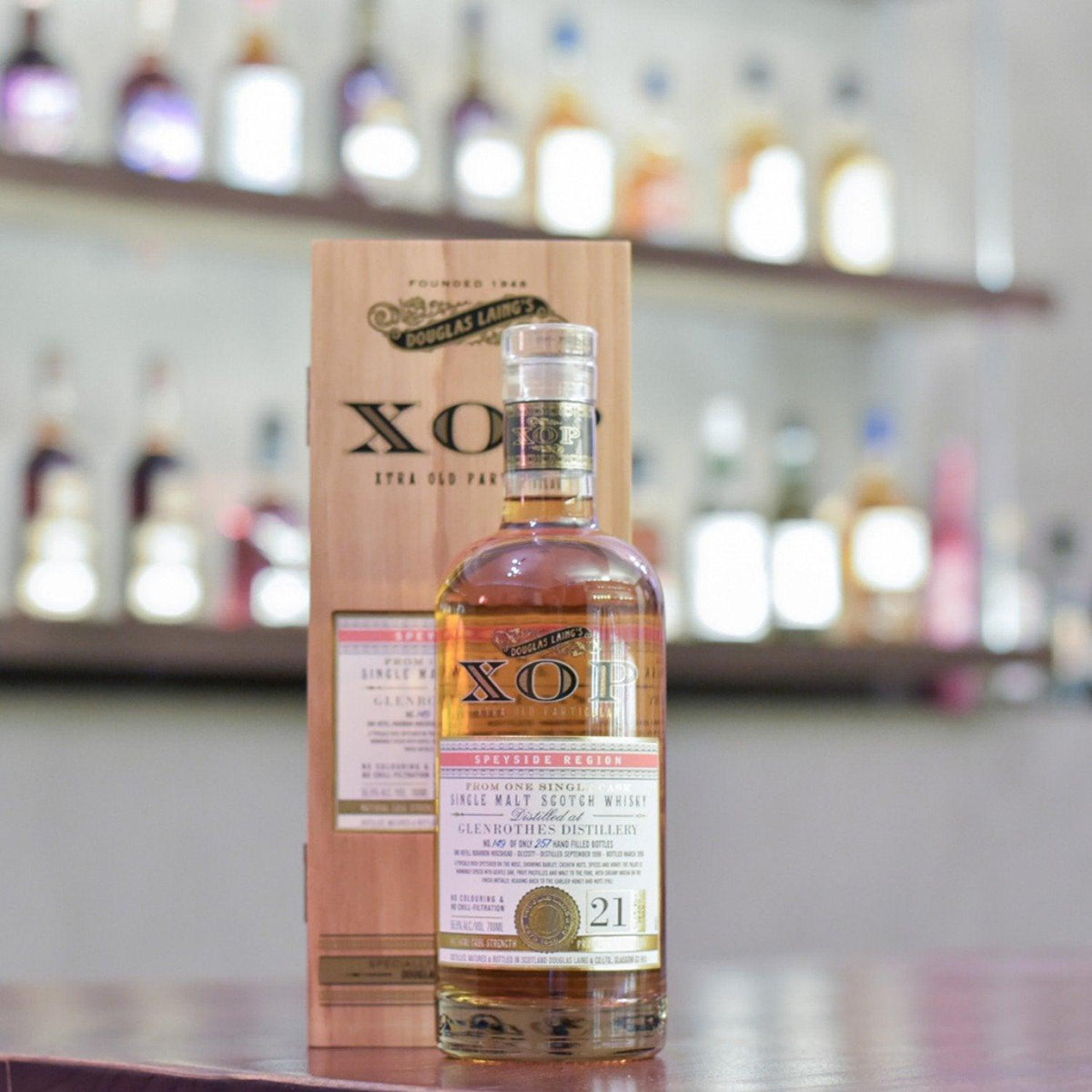 XOP - Glenrothes 21 Year Old 1996 Cask DL 12377 - The Rare Malt