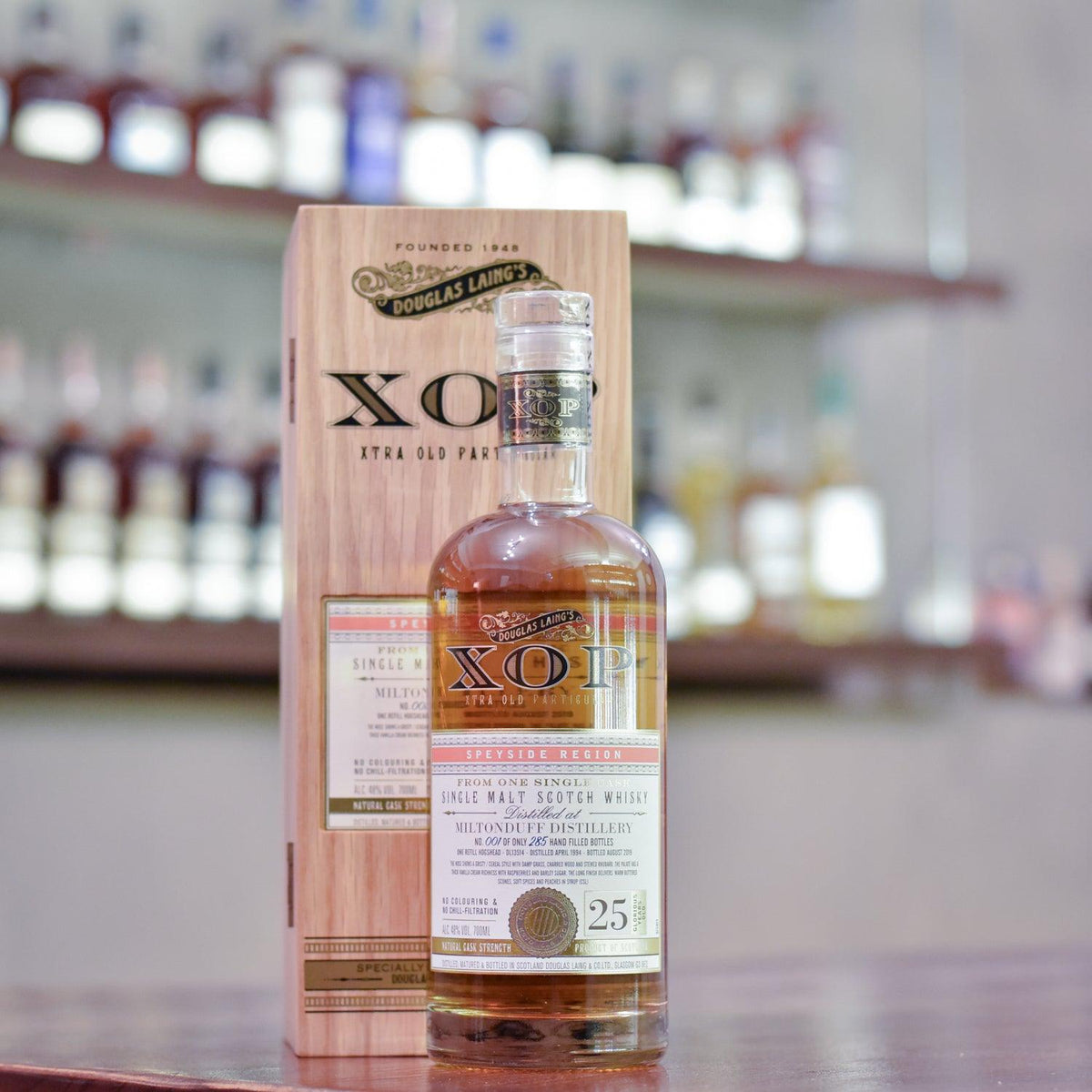 XOP - Miltonduff 25 Year Old 1994 Cask DL 13514 - The Rare Malt