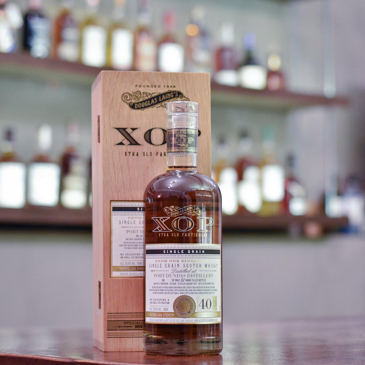 XOP - Port Dundas 40 Year Old 1978 Cask DL 12989 - The Rare Malt