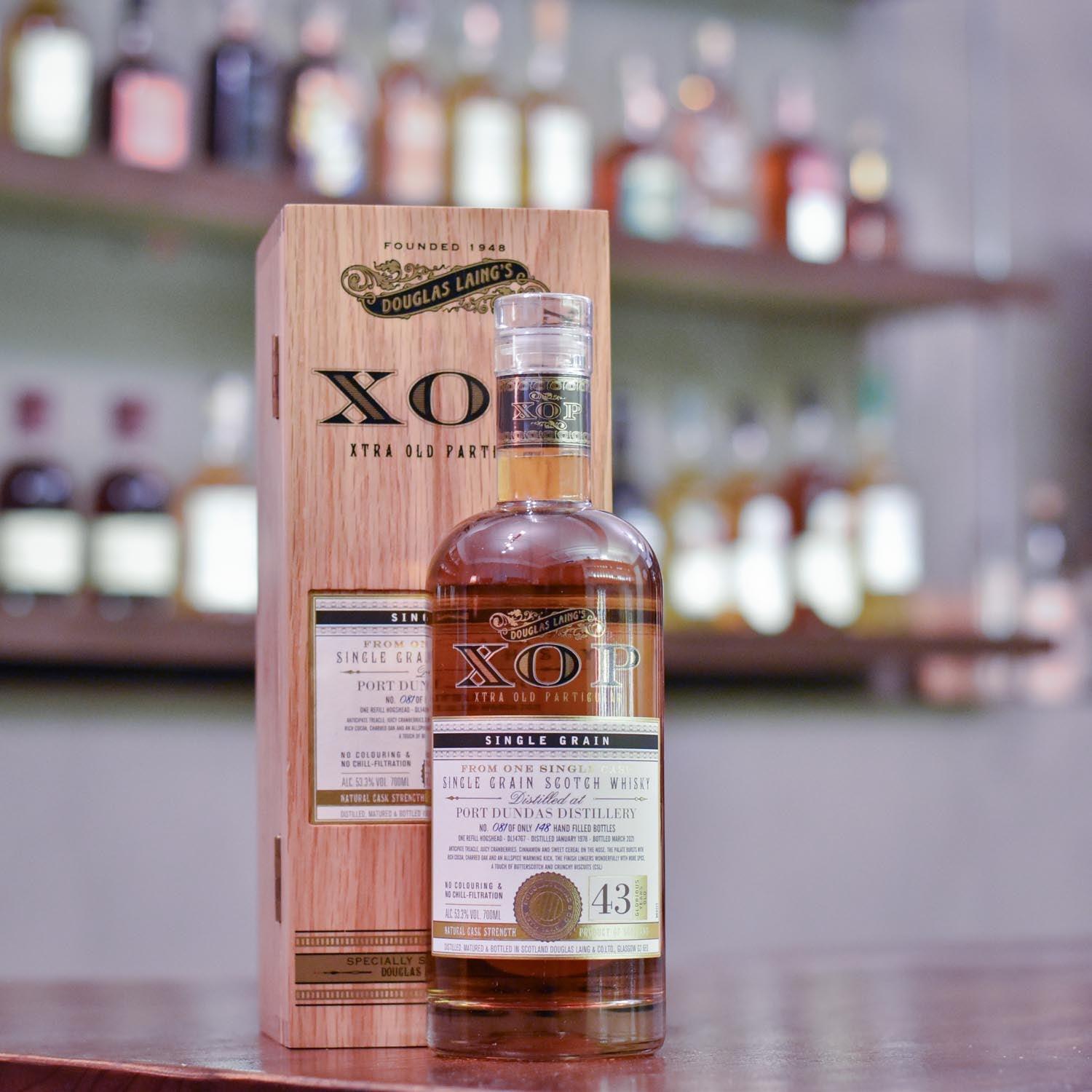 XOP - Port Dundas 43 Year Old 1978 Cask DL 14767 - The Rare Malt