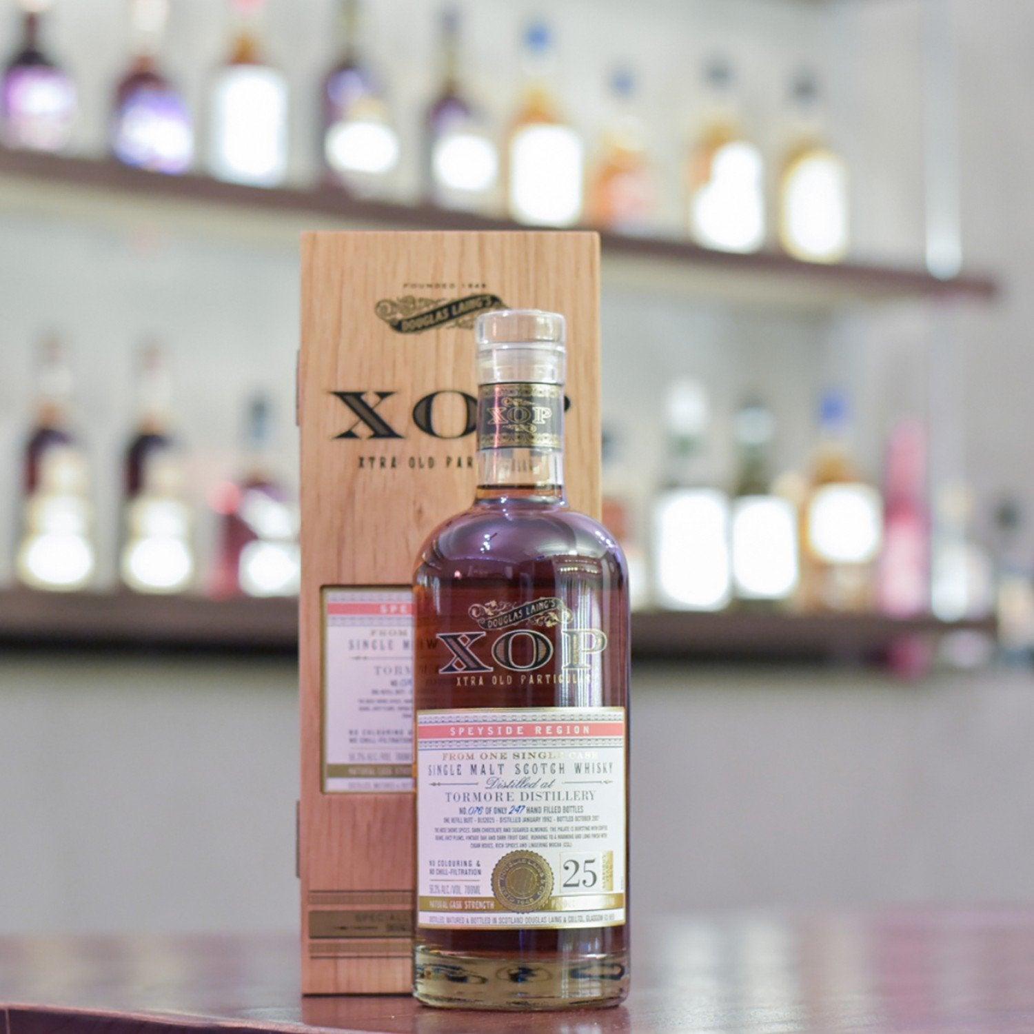 XOP - Tormore 25 Year Old 1992 Cask DL 12025 - The Rare Malt